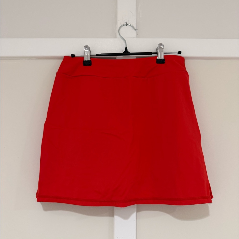 Red Women's tennis Skirt